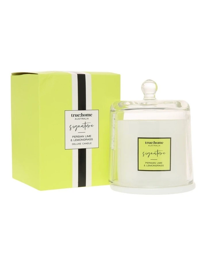 Hot Sale π True Home Signature Persian Lime & Lemongrass Candle With Cloche β 1 Hot Sale π True Home Signature Persian Lime & Lemongrass Candle With Cloche β