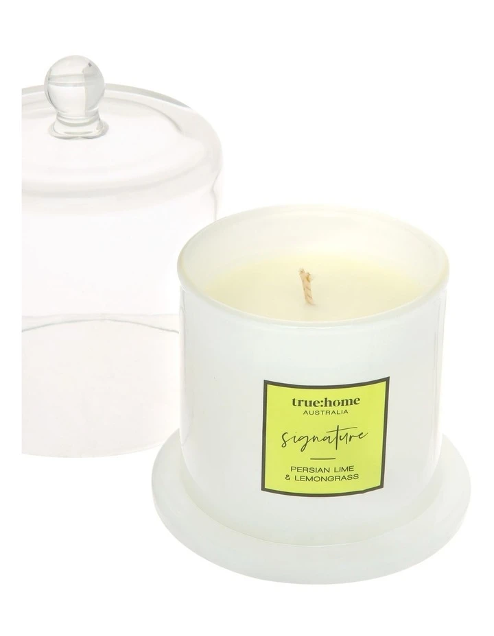 Hot Sale π True Home Signature Persian Lime & Lemongrass Candle With Cloche β 3 Hot Sale π True Home Signature Persian Lime & Lemongrass Candle With Cloche β - Image 3