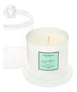 Top 10 ⭐ True Home Signature Island Coconut & Lime Candle With Cloche ⌛ -Deals Home Décor Store 707928850 3 720x928