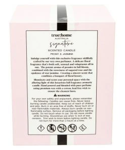 Outlet ⭐ True Home Signature Peony & Jasmine Candle With Cloche 🔥 -Deals Home Décor Store 707929210 3 1 720x928