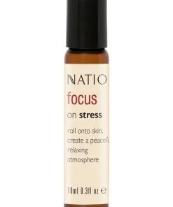 Outlet 🎉 Natio Focus On Stress Pure Essential Oil Blend Roll On 10ml 🌟
