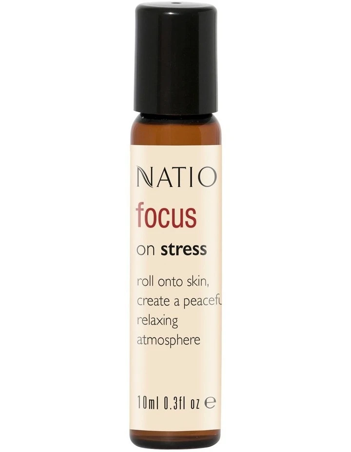 Outlet π Natio Focus On Stress Pure Essential Oil Blend Roll On 10ml π 1 Outlet π Natio Focus On Stress Pure Essential Oil Blend Roll On 10ml π