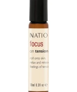 Promo 🧨 Natio Focus On Tension Pure Essential Oil Blend Roll On 🎉