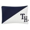 Flash Sale ✔️ Tommy Hilfiger Triangle Cushion in Navy/White 💯