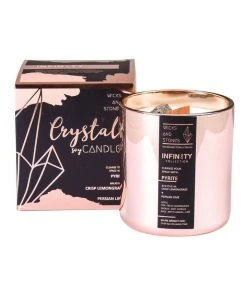 Buy 🎉 Wicks and Stones Infinity Pyrite Candle 😉
