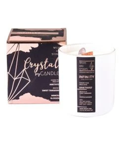 Hot Sale 🎁 Wicks and Stones Infinity Amethyst Candle 👏