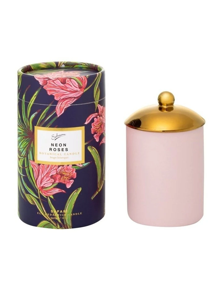 Buy ⭐ Sohum Eco Candle Neon Roses ❤️ 1 Buy ⭐ Sohum Eco Candle Neon Roses ❤️