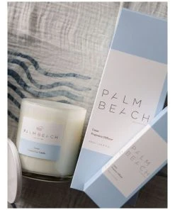 Cheapest 🧨 Palm Beach Collection Linen 420g Scented Soy Candle ✔️ -Deals Home Décor Store 729872020 3 720x928