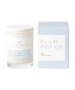 New 🎁 Palm Beach Collection Linen 90g Scented Soy Candle ⭐