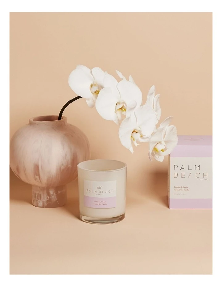 Hot Sale ❤️ Palm Beach Collection Jasmine & Cedar 420g Scented Soy Candle ✔️ 3 Hot Sale ❤️ Palm Beach Collection Jasmine & Cedar 420g Scented Soy Candle ✔️ - Image 3