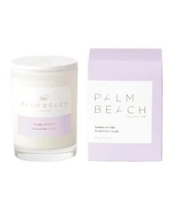 Promo π Palm Beach Collection Jasmine & Cedar 90g Scented Soy Candle π