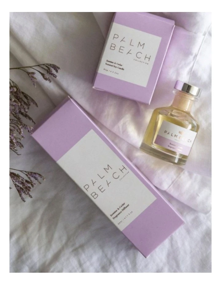 Promo π Palm Beach Collection Jasmine & Cedar 90g Scented Soy Candle π 2 Promo π Palm Beach Collection Jasmine & Cedar 90g Scented Soy Candle π - Image 2