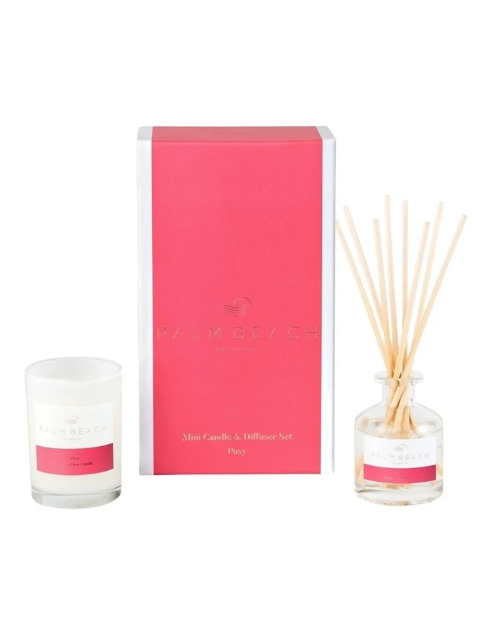 Promo ❤️ Palm Beach Collection Posy Mini Candle & Diffuser Gift Pack ✔️ 1 Promo ❤️ Palm Beach Collection Posy Mini Candle & Diffuser Gift Pack ✔️