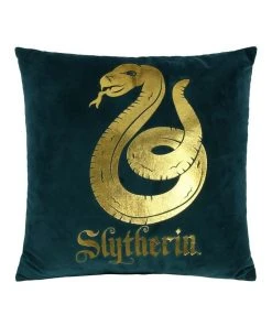 Coupon 👍 Harry Potter Slytherin Square Cushion Green ✨