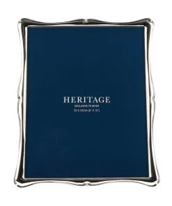 Buy 👍 Heritage Vienna 20x25cm Photo Frame Silver ❤️