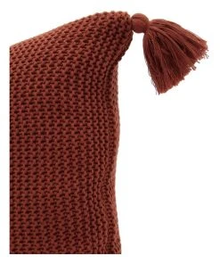 Cheapest 😍 Vue Melaky Tassel Cushion Burnt Orange ⌛ -Deals Home Décor Store 749416600 2 720x928