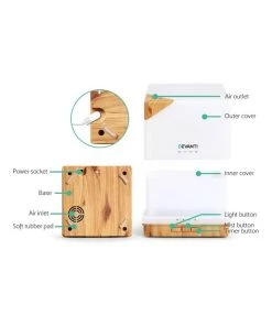 New 🔔 Devanti Aroma Aromatherapy Diffuser 🥰 -Deals Home Décor Store 751714480 5 720x928
