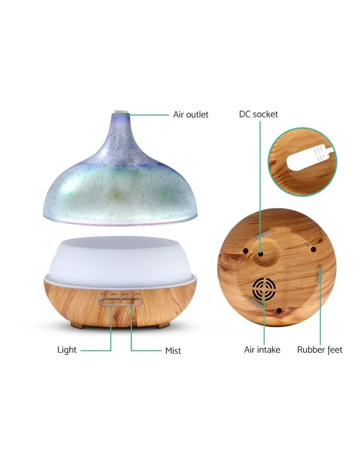 Wholesale ⭐ Devanti Aroma Aromatherapy Diffuser 3D ❤️ 4 Wholesale ⭐ Devanti Aroma Aromatherapy Diffuser 3D ❤️ - Image 4