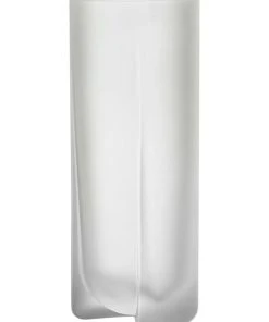 Outlet 🤩 IITTALA Kuru 25.5cm Frosted Glass Vase Clear 🔥