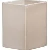 Budget 🛒 IITTALA Ruutu 18cm Glass Vase Beige 🧨