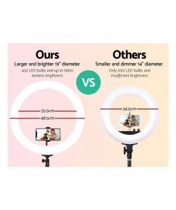 Outlet 🥰 Embellir 19 Inch LED Ring Light 👏 -Deals Home Décor Store 758022670 4 720x928