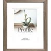 Brand new ❤️ Profile Deluxe 11x14"/8x10" Timber Photo Frame Stone Ash 🛒