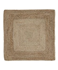 Brand new 🛒 Australian House & Garden Callala Square Jute Floor Cushion Natural ❤️