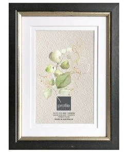 Best Sale ⌛ Profile Bonjour Black Silver Timber Photo Frame 11x14"/8x10" 😉