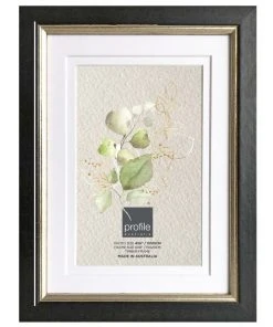 Brand new π₯° Profile Bonjour Black Silver Timber Photo Frame 12x16"/8x12" β€οΈ