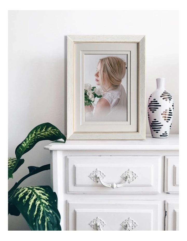 Promo ✔️ Profile Bonjour Timber Photo Frame 11x14"/8x10" White Gold ✨ 4 Promo ✔️ Profile Bonjour Timber Photo Frame 11x14"/8x10" White Gold ✨ - Image 4