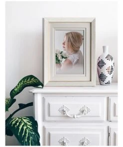Coupon ⌛ Profile Bonjour Timber Photo Frame 12x16"/8x12" White Gold ❤️ -Deals Home Décor Store 778975030 4 720x928