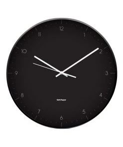 New ✨ Salt&Pepper Elio Black Metal Clock 40.5cm 💯