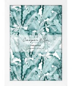 Hot Sale 🥰 Cooper & Co Set Of 2 A4 White Premium Paradise Wooden Photo Frame 🎉 -Deals Home Décor Store 779423050 2 720x928