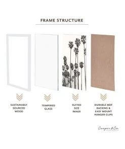 Hot Sale 🥰 Cooper & Co Set Of 2 A4 White Premium Paradise Wooden Photo Frame 🎉 -Deals Home Décor Store 779423050 6 720x928