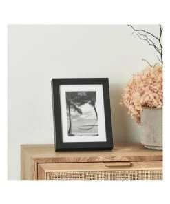 Best Sale 🥰 Cooper & Co Set Of 4 15x20cm Mat to 10x15cm Black Premium Paradise Wooden Photo Frame ⌛ -Deals Home Décor Store 779424310 4 720x928