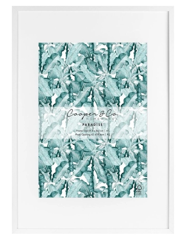 Budget π₯ Cooper & Co White Premium Paradise Wooden Photo Frame β 5 Budget π₯ Cooper & Co White Premium Paradise Wooden Photo Frame β - Image 5