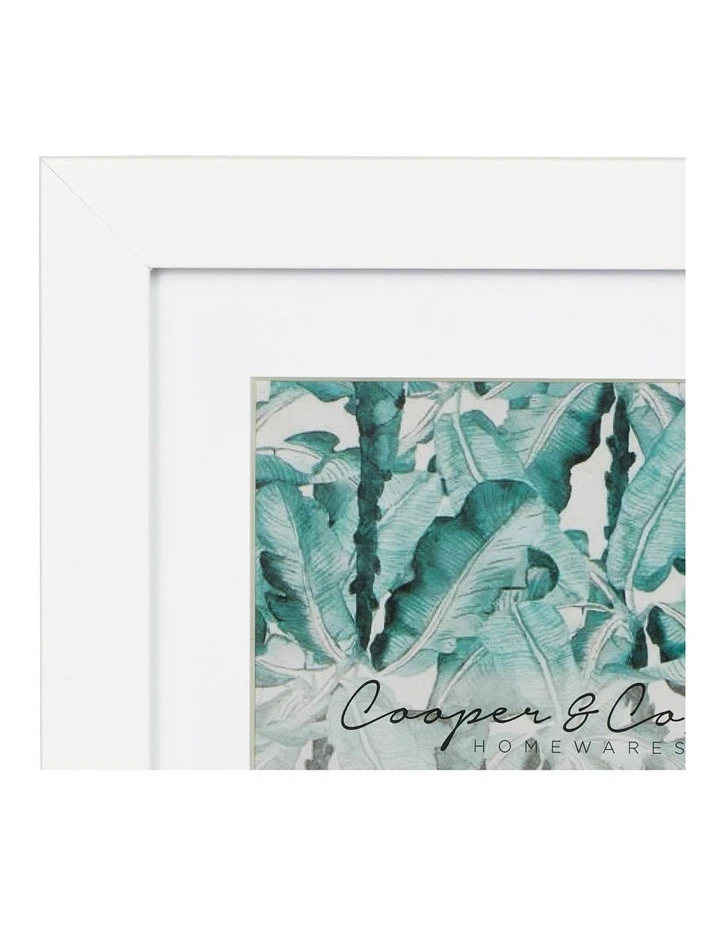 Flash Sale 𧨠Cooper & Co Set Of 2 40x40cm Mat to 30x30cm White Premium Paradise Wooden Photo Frame π 5 Flash Sale 𧨠Cooper & Co Set Of 2 40x40cm Mat to 30x30cm White Premium Paradise Wooden Photo Frame π - Image 5