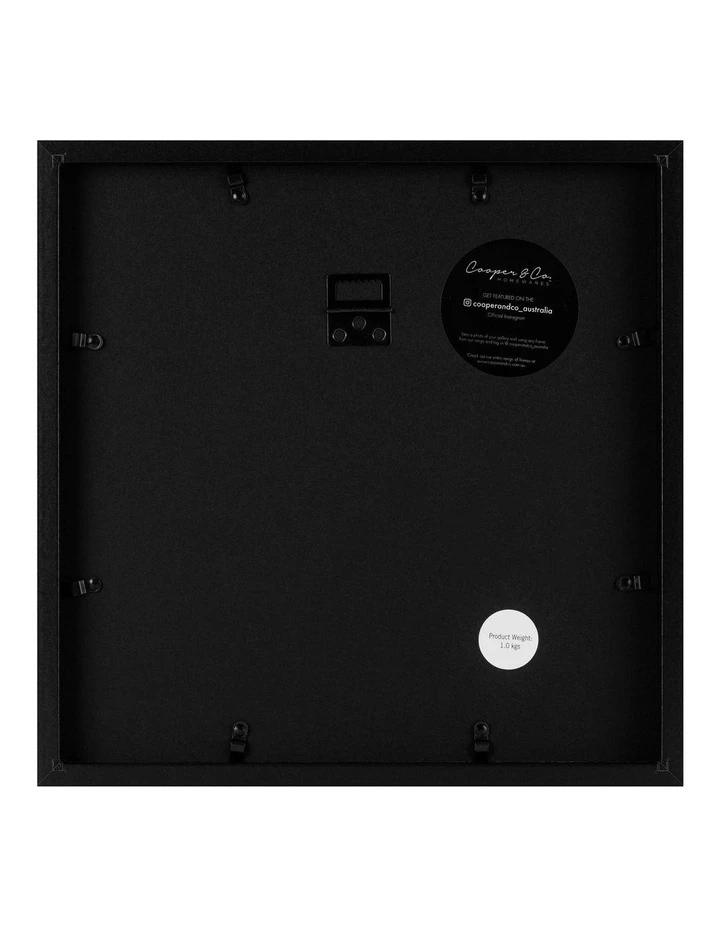 Buy π Cooper & Co Set Of 2 30x30cm Mat to 20x20cm Black Premium Paradise Wooden Photo Frame β€οΈ 3 Buy π Cooper & Co Set Of 2 30x30cm Mat to 20x20cm Black Premium Paradise Wooden Photo Frame β€οΈ - Image 3
