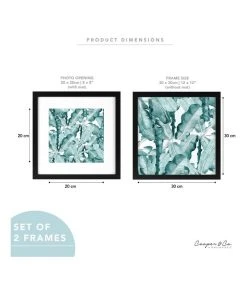 Buy π Cooper & Co Set Of 2 30x30cm Mat to 20x20cm Black Premium Paradise Wooden Photo Frame β€οΈ 13 Buy π Cooper & Co Set Of 2 30x30cm Mat to 20x20cm Black Premium Paradise Wooden Photo Frame β€οΈ -Deals Home DΓ©cor Store 779425750 7 720x928