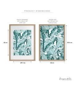 Best reviews of 🌟 Cooper & Co 42x59.4cm Mat to 29.7x42cm Oak Premium Paradise Wooden Photo Frame ❤️ -Deals Home Décor Store 779426200 6 720x928