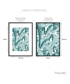 Outlet 🥰 Cooper & Co 42x59.4cm Mat to 29.7x42cm Black Premium Paradise Wooden Photo Frame 😉 -Deals Home Décor Store 779426290 6 720x928