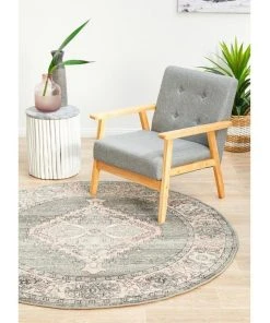 Buy ✨ Rug Culture Avenue 703 Grey Round Rug ✨ -Deals Home Décor Store 782203600 7 720x928