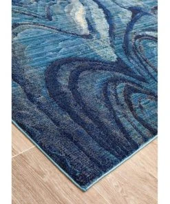 Deals 😉 Rug Culture Dreamscape Waves Modern Indigo Rug ✨ -Deals Home Décor Store 782206210 6 720x928