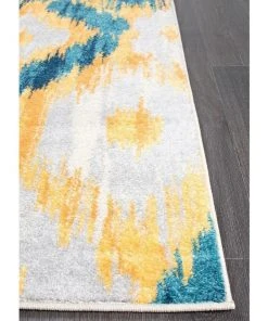 Cheapest 🎁 Rug Culture Dimensions Divinity Burst Blue Modern Rug ❤️ -Deals Home Décor Store 782207020 4 720x928
