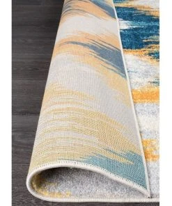 Cheapest 🎁 Rug Culture Dimensions Divinity Burst Blue Modern Rug ❤️ -Deals Home Décor Store 782207020 7 720x928
