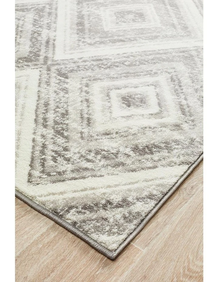 Cheapest π Rug Culture Sabrina Geo Diamonds Rug Silver Grey π― 2 Cheapest π Rug Culture Sabrina Geo Diamonds Rug Silver Grey π― - Image 2