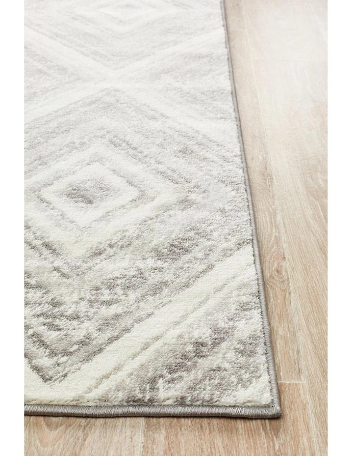 Cheapest π Rug Culture Sabrina Geo Diamonds Rug Silver Grey π― 3 Cheapest π Rug Culture Sabrina Geo Diamonds Rug Silver Grey π― - Image 3
