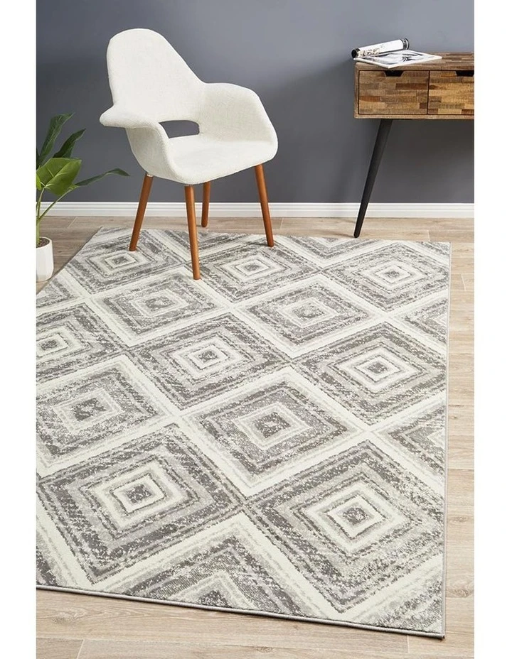 Cheapest π Rug Culture Sabrina Geo Diamonds Rug Silver Grey π― 7 Cheapest π Rug Culture Sabrina Geo Diamonds Rug Silver Grey π― - Image 7