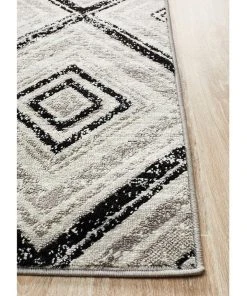 Wholesale 👏 Rug Culture Sabrina Geo Diamonds Rug Grey Black 🤩 -Deals Home Décor Store 782208640 3 720x928