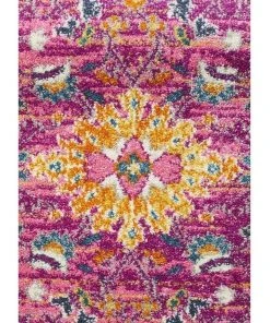 New ✔️ Rug Culture Babylon 210 Fuchsia Runner Rug ⭐ -Deals Home Décor Store 782210260 5 720x928
